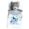 Frankie Dean Nikki the Leopard Dream Blanket + Bedtime Book