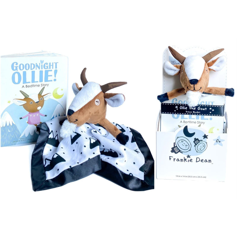 Frankie Dean Ollie the Goat Dream Blanket + Bedtime Book