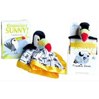 Frankie Dean Sunny the Toucan Dream Blanket + Bedtime Book