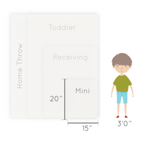 Saranoni Lush Mini Blanket | Rosy