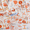 Posh Peanut Alphabet Medley Infant Swaddle & Beanie Set