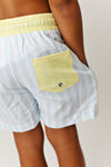 Swoon Baby Lemonade Stripe Boy Swim Short