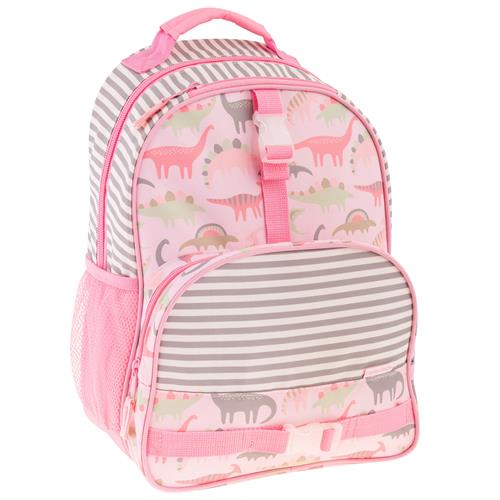 All Over Print Backpack Pink Dino