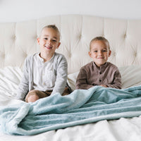 Saranoni Toddler Lush Blanket | Dew