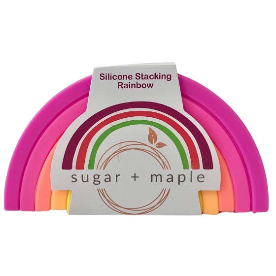 Sugar + Maple Rainbow Stacker (6 pc) | Neon