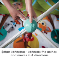 Tiny Love Into The Forest Gymini Deluxe Activity Gym Play Mat