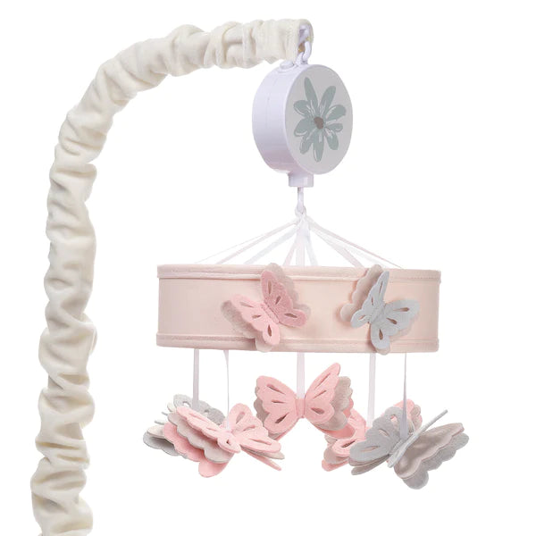 Lambs & Ivy Baby Blooms Musical Baby Crib Mobile