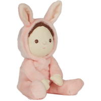 Olli Ella Dinky Dinkums Fluffle Family Bella Bunny | Rose Pink