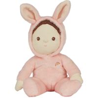 Olli Ella Dinky Dinkums Fluffle Family Bella Bunny | Rose Pink