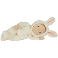 Olli Ella Dinky Dinkums Fluffle Family Bobbin Bunny | Ivory