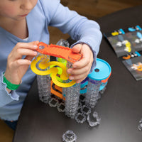 Fat Brain Toys Trestle Tracks Builder Set