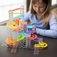 Fat Brain Toys Trestle Tracks Builder Set