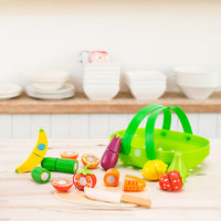 Fat Brain Toys Pretendables Fruit & Veggie Basket