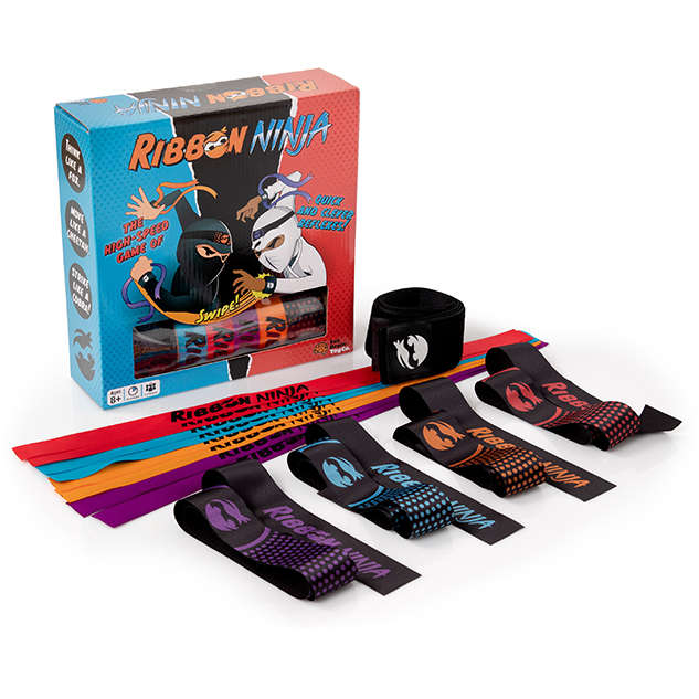 Fat Brain Toys Ribbon Ninja | 4-Player