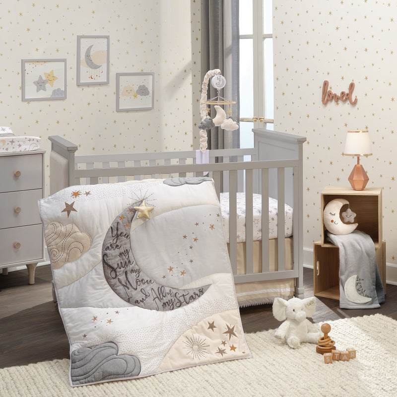 Lambs & Ivy Goodnight Moon Musical Baby Crib Mobile
