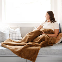 Saranoni Grand Faux Fur Throw Blankets