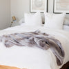 Saranoni Grand Faux Fur Throw Blankets