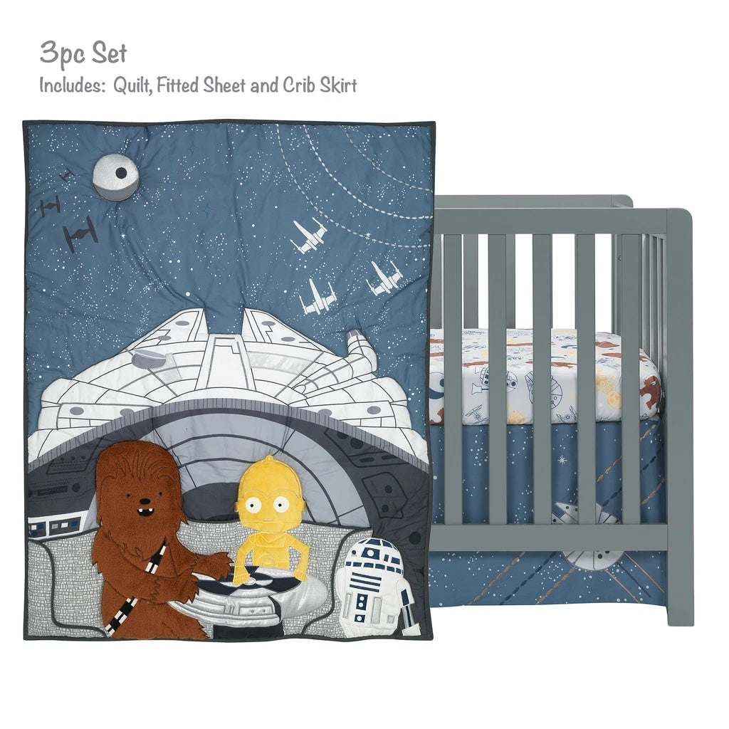 Star Wars Millennium Falcon-3 PC Crib Set