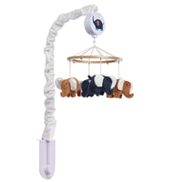 Lambs & Ivy Playful Elephant Musical Baby Crib Mobile