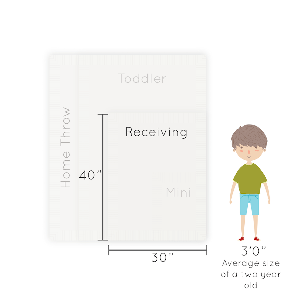 Saranoni Lush Receiving Blanket | Ballet Slipper