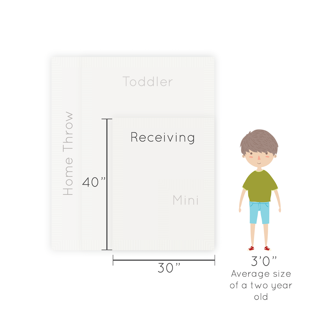 Saranoni Lush Receiving Blanket | Clay