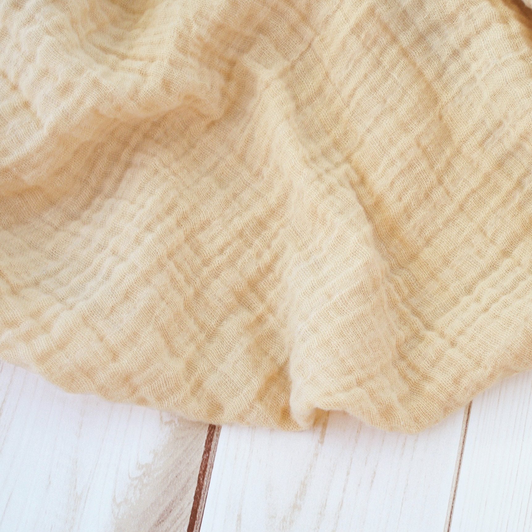 Sugar + Maple Classic Muslin Swaddle | Sand