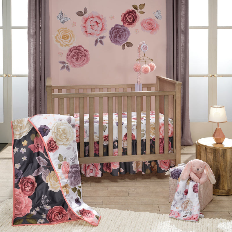 Lambs & Ivy Secret Garden Musical Baby Crib Mobile