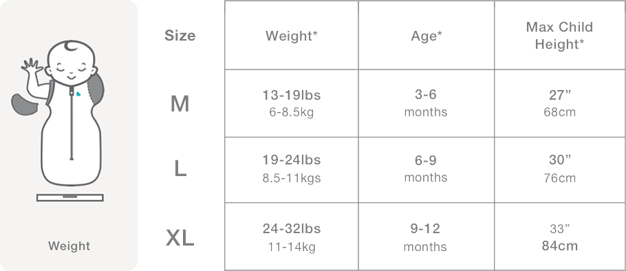 Love To Dream Original Swaddle Up | Gray