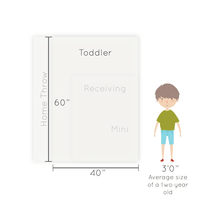 Saranoni Lush Toddler Blanket | Feather