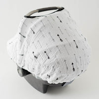 Little Unicorn Cotton Muslin Car Seat Canopy - Arrow