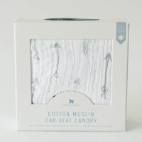 Little Unicorn Cotton Muslin Car Seat Canopy - Arrow